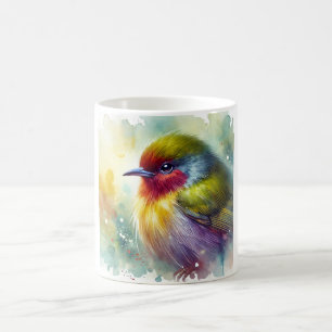 Taza De Café Verdin Bird 180724AREF133 - Watercolor