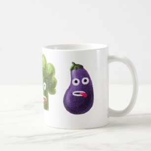 Taza De Café Verduras Personalizados divertidas