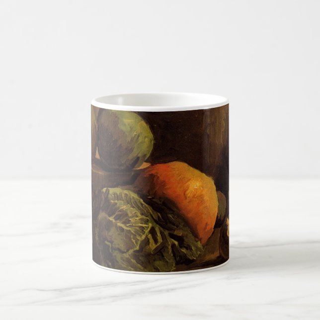 Taza De Café Verduras y frutas por Vincent van Gogh (Centro)