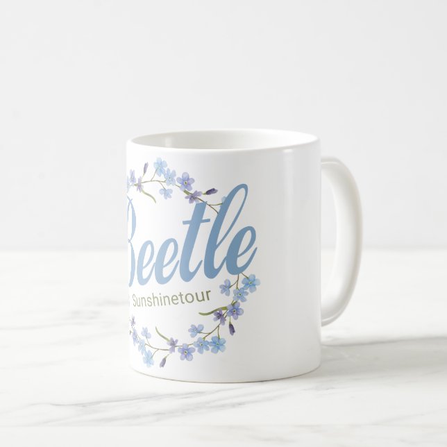 Taza De Café Vergissmeinnicht  (Anverso derecho)