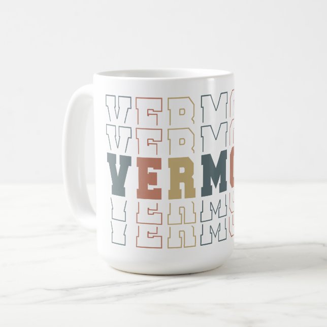Taza De Café Vermont (Anverso izquierdo)