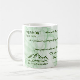 Taza De Café Vermont, los hechos de la diversión del estado de 