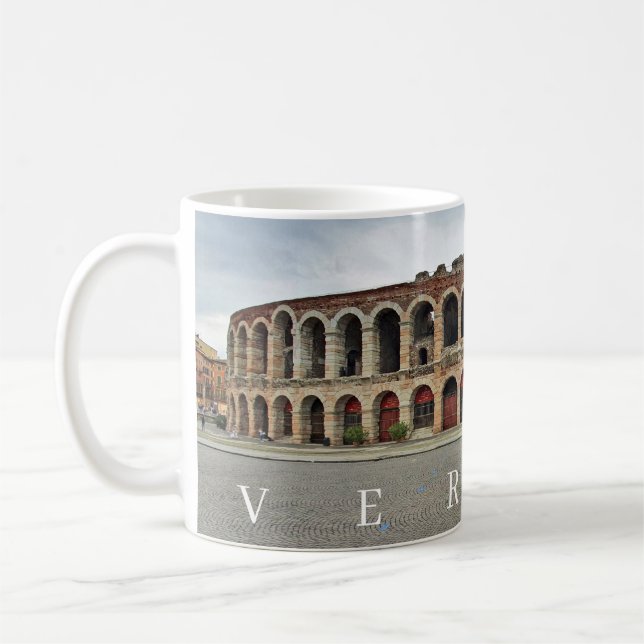 Taza De Café Verona Arena ver mug (Izquierda)