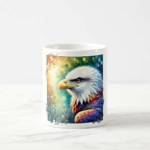 Taza De Café Verreauxs eagle 150624AREF116 - Watercolor
