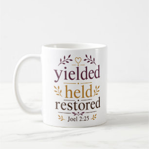 Taza De Café Verso Bíblico Inspirador Restaurado Cedió