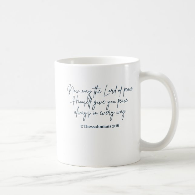 Taza De Café Verso de la Biblia Cristiana (Derecha)