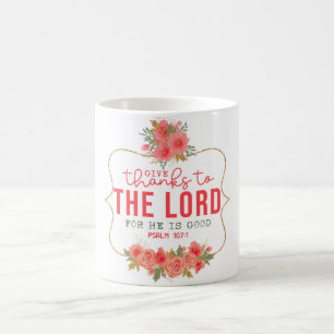Taza De Café Verso de la Biblia Cristiana inspiradora