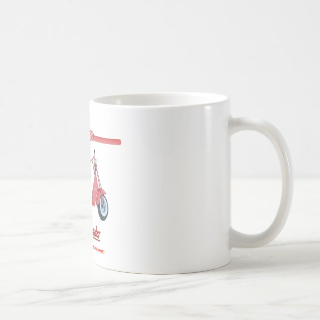Taza De Café Vespa del montañés de Cushman (Derecha)