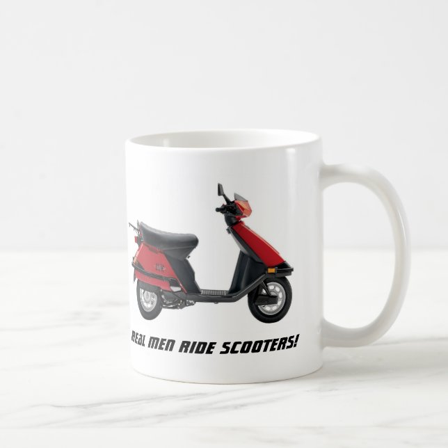Taza De Café ¡Vespas reales del paseo de los hombres! (Derecha)