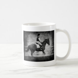 Taza De Café Vestido en negro y blanco