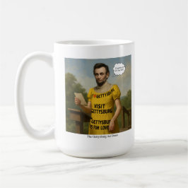 Taza De Café Vestido publicitario de Gettysburg
