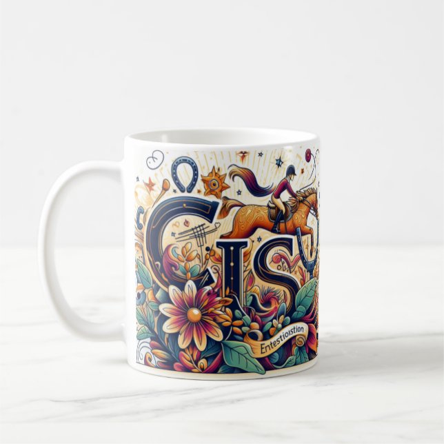 Taza De Café Vestidor en bicicleta (Izquierda)