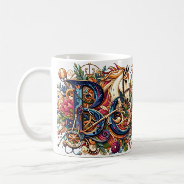Taza De Café Vestidor en bicicleta (Izquierda)