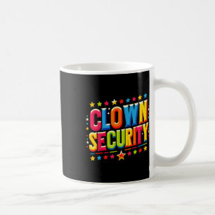 Taza De Café Vestimenta de Halloween con seguridad de payasos