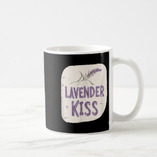Taza De Café Vestimenta De La Temporada De Lavanda Para Beso Y