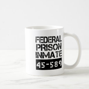 Taza De Café Vestimenta de prisionero en prisión federal de Hal