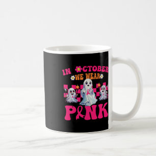 Taza De Café Vestir Cáncer de Mama Rosa Guerrero Halloween Fant