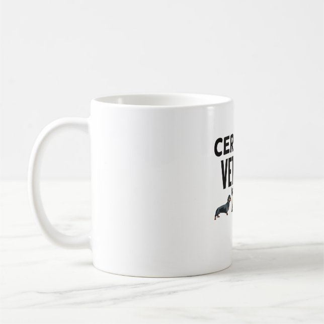 Taza De Café Vet Tech Certificada (Izquierda)