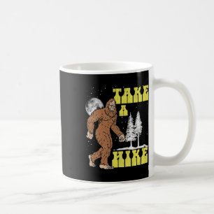 Taza De Café Vete a Caminar Noche de Bigfoot Divertido Sasquatc