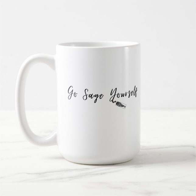 Taza De Café Vete a Sage Yourself Coffee Mug (Izquierda)