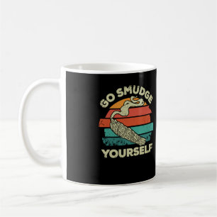 Taza De Café Vete a Smudge You self, Native American Retro Suns