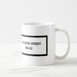 TAZA DE CAFÉ VETERANO DE GUERRA DE USS NEW JERSEY VIETNAM