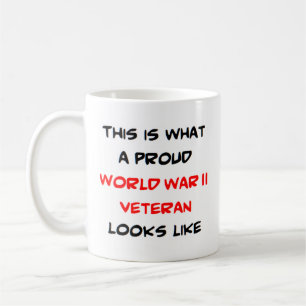 Taza De Café veterano de la segunda guerra mundial