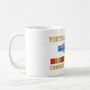 Taza De Café Veterano de Vietnam - Cbt Infantryman w CIB VN SVC