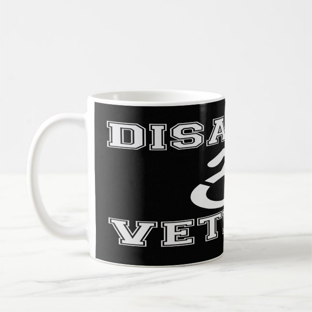 Taza De Café Veterano discapacitado (Izquierda)