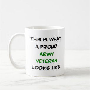 Taza De Café veterano, ejército