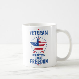 Taza De Café Veterano - Operación Libertad Iraquí Patriótico