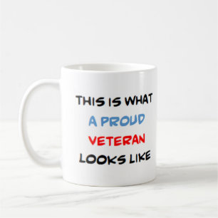 Taza De Café veterano, orgulloso