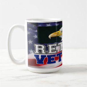Taza De Café Veterano retirado