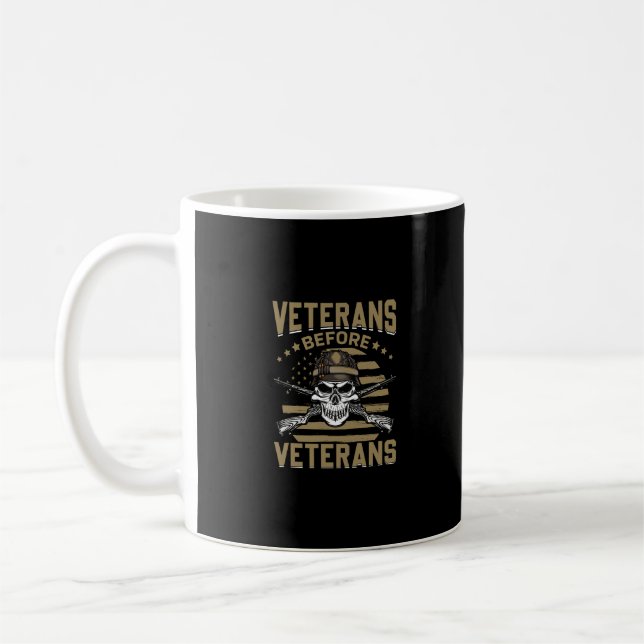 Taza De Café veteranos antes que refugiados (Izquierda)