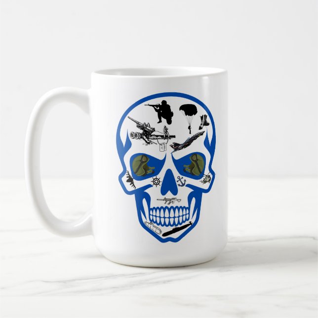 Taza De Café Veteranos asustados (Izquierda)
