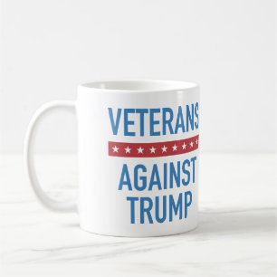 Taza De Café Veteranos contra Trump