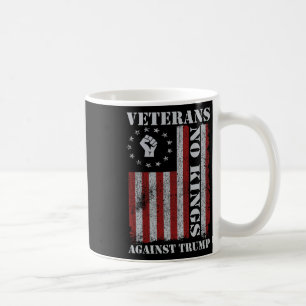 Taza De Café Veteranos De Guerra Protestan Bandera Estadouniden