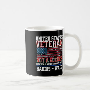 Taza De Café Veteranos De Harris Wheimer 2024 Veterano Militar