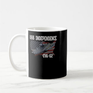Taza De Café Veteranos de portaaviones CVA-62 Independence
