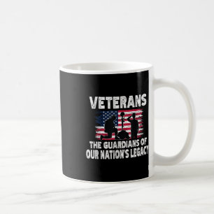 Taza De Café Veteranos Los Guardianes Del Legado De Nuestras Na