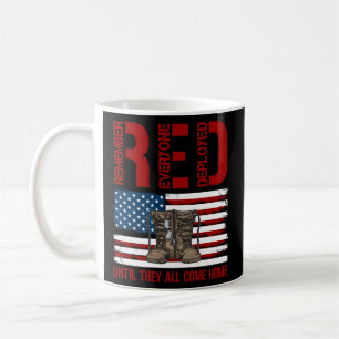 Taza De Café Veteranos militares del Viernes Rojo Recuerdan A T