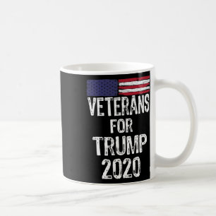 Taza De Café Veteranos Militares Para La Elección Trump 2020 An