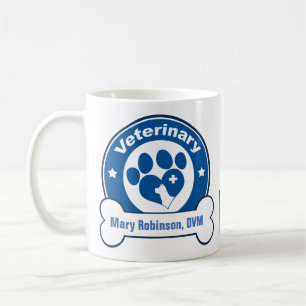 Taza De Café Veterinaría de encargo