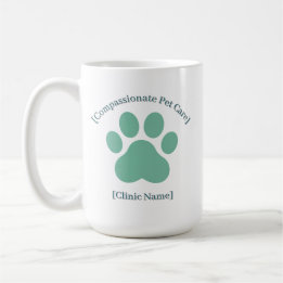 Taza De Café Veterinarian Staff Mug | Clinic Name Logo Template