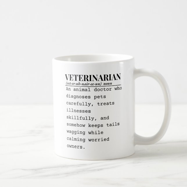 Taza De Café Veterinario (Derecha)