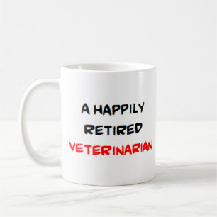 Taza De Café veterinario retirado