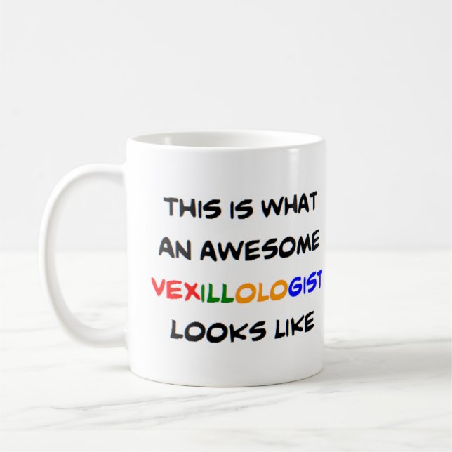 Taza De Café vexilólogo, increíble (Izquierda)