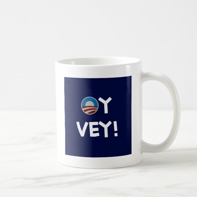 Taza De Café vey oy de obama (Derecha)
