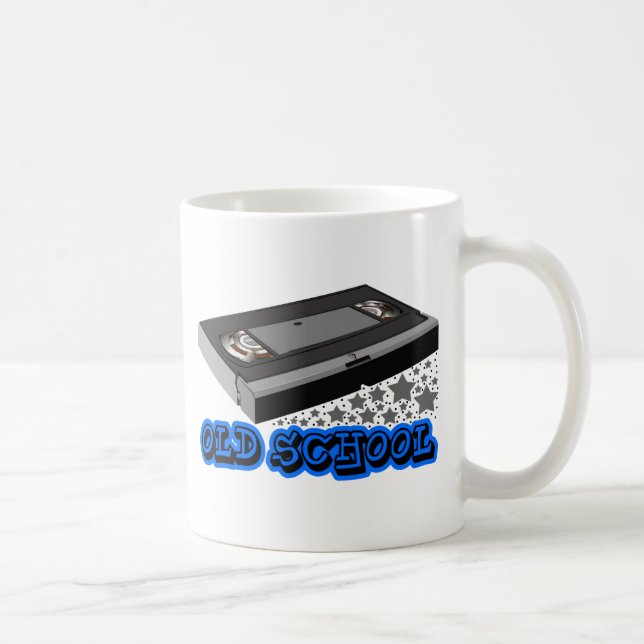 Taza De Café Vhs de la escuela vieja (Derecha)