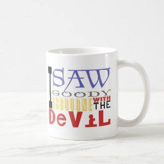 Taza De Café Vi la chuchería Osbourne con el diablo